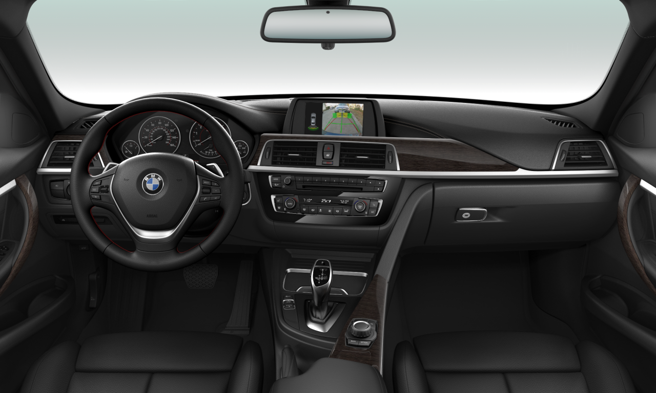 Interior of 2017 BMW 330i xDrive (F30 (MUE)), VIN WBA8D9G53JNU68786