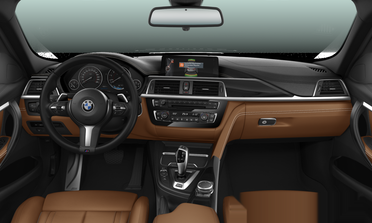 Interior of BMW 330e iPerformance (F30 (MUE)), VIN WBA8E11040K416241