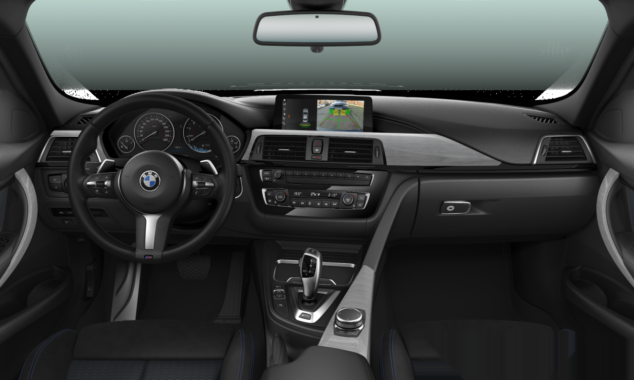 Interior of BMW 330e iPerformance (F30 (MUE)), VIN WBA8E1107JK419488