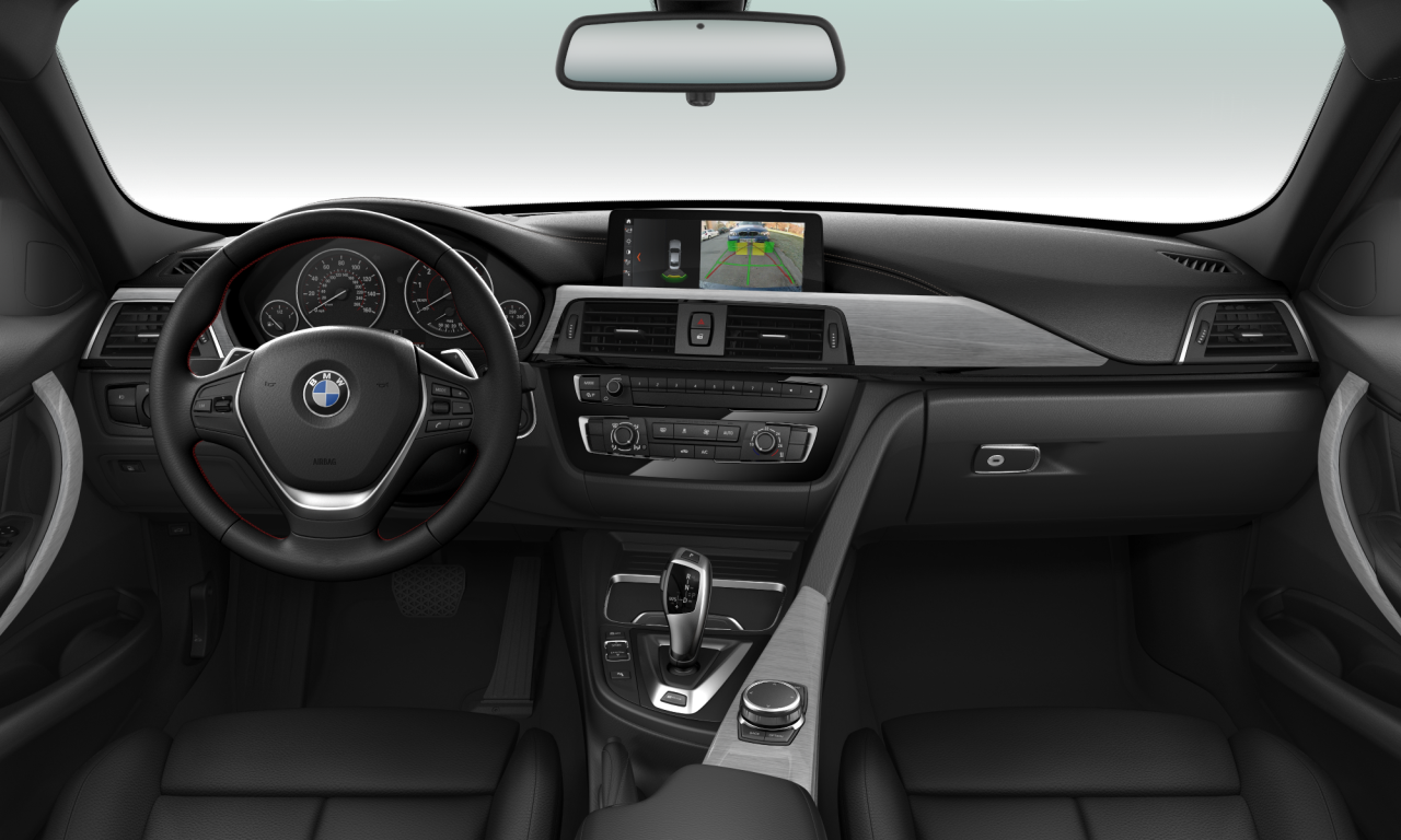Interior of 2016 BMW 330e iPerformance (F30 (MUE)), VIN WBA8E1C56HK480060
