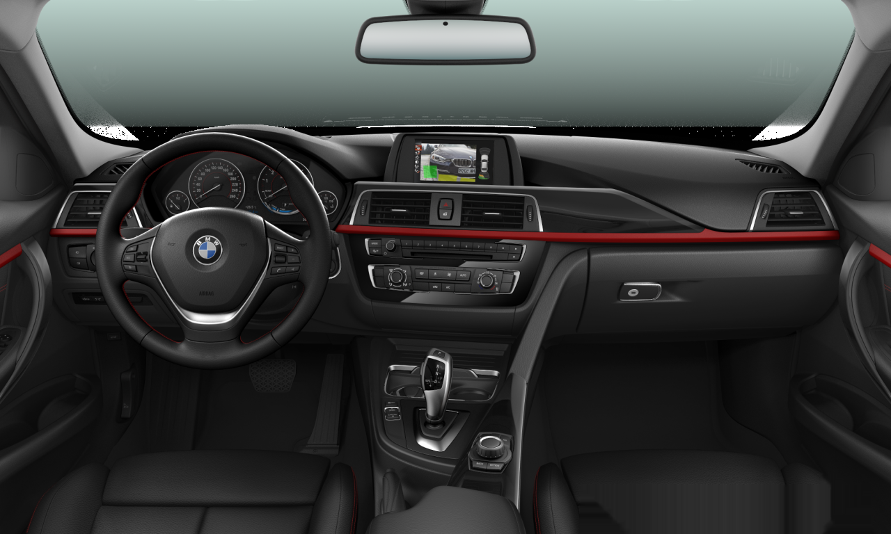 Interior of 2015 BMW 318i (F30 (MUE)), VIN WBA8E3102GK491655