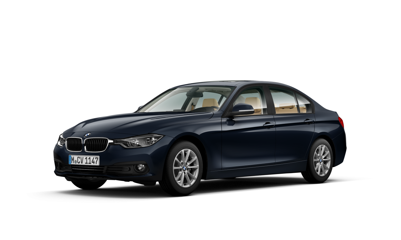 Exterior of BMW 318i (F30 (MUE)), VIN WBA8E3107GK490663