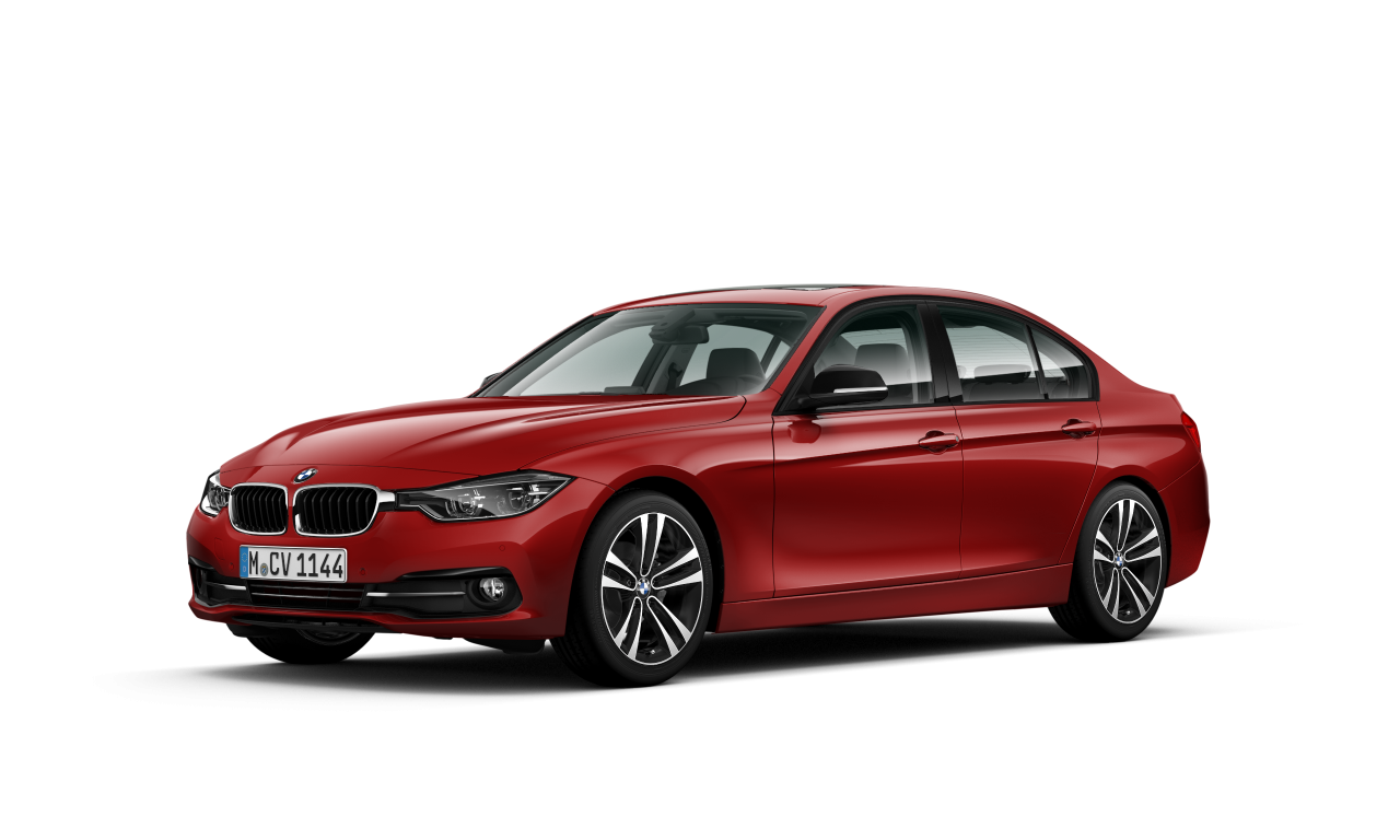 Exterior of 2018 BMW 318i (F30 (MUE)), VIN WBA8E32010A554495