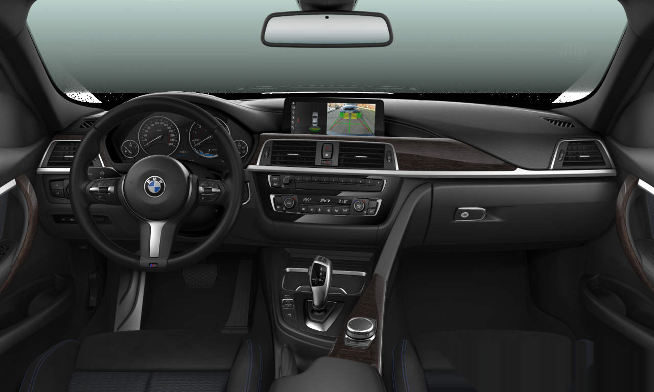 Interior of 2017 BMW 318i (F30 (MUE)), VIN WBA8E36020NU81608