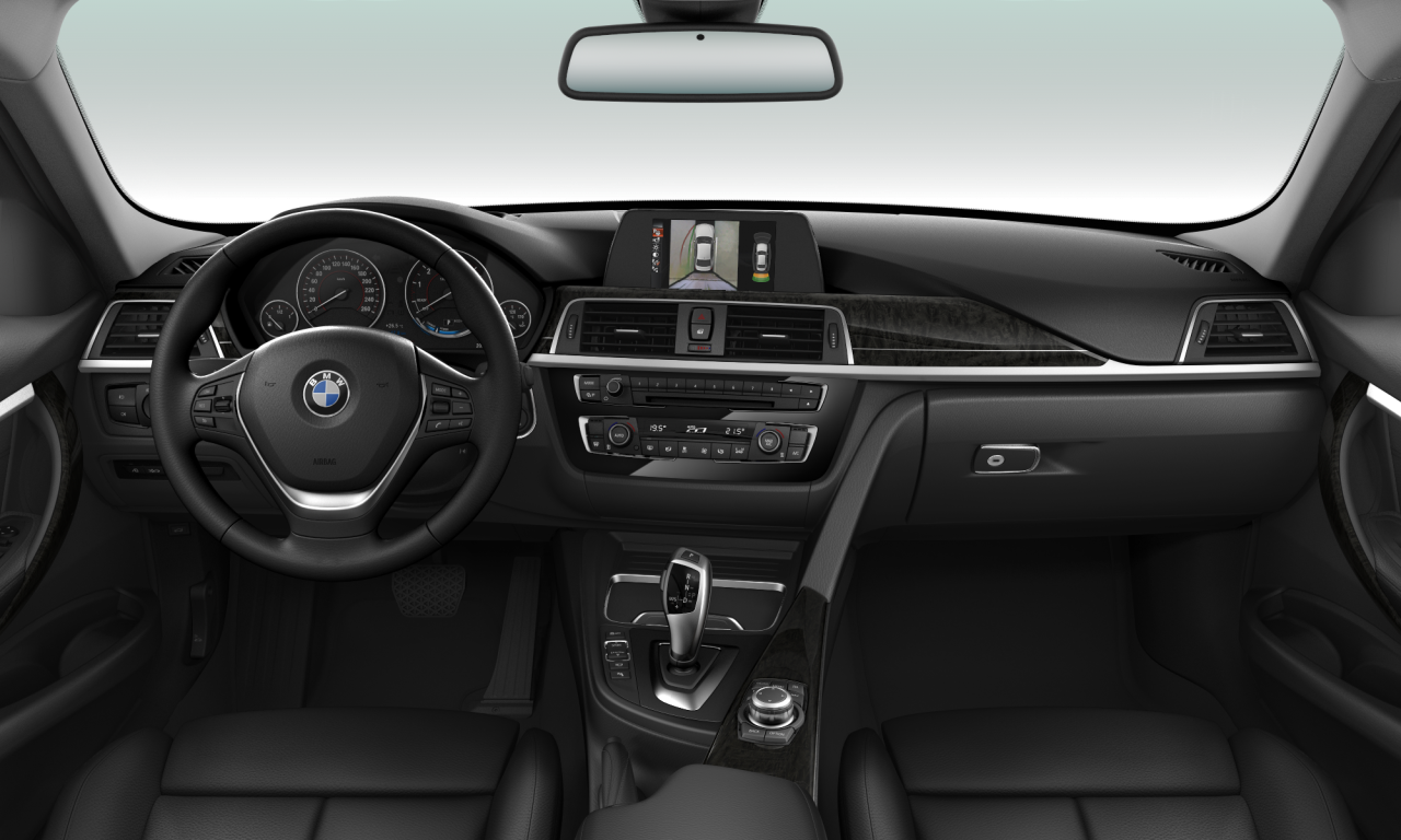 Interior of 2020 BMW 318i (F30 (MUE)), VIN WBA8E36070NT38816