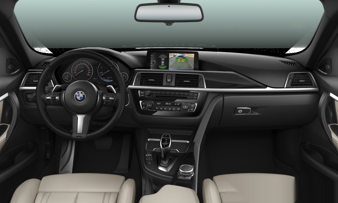 Interior of BMW 335d xDrive (F30 (MUE)), VIN WBA8F72010K821083