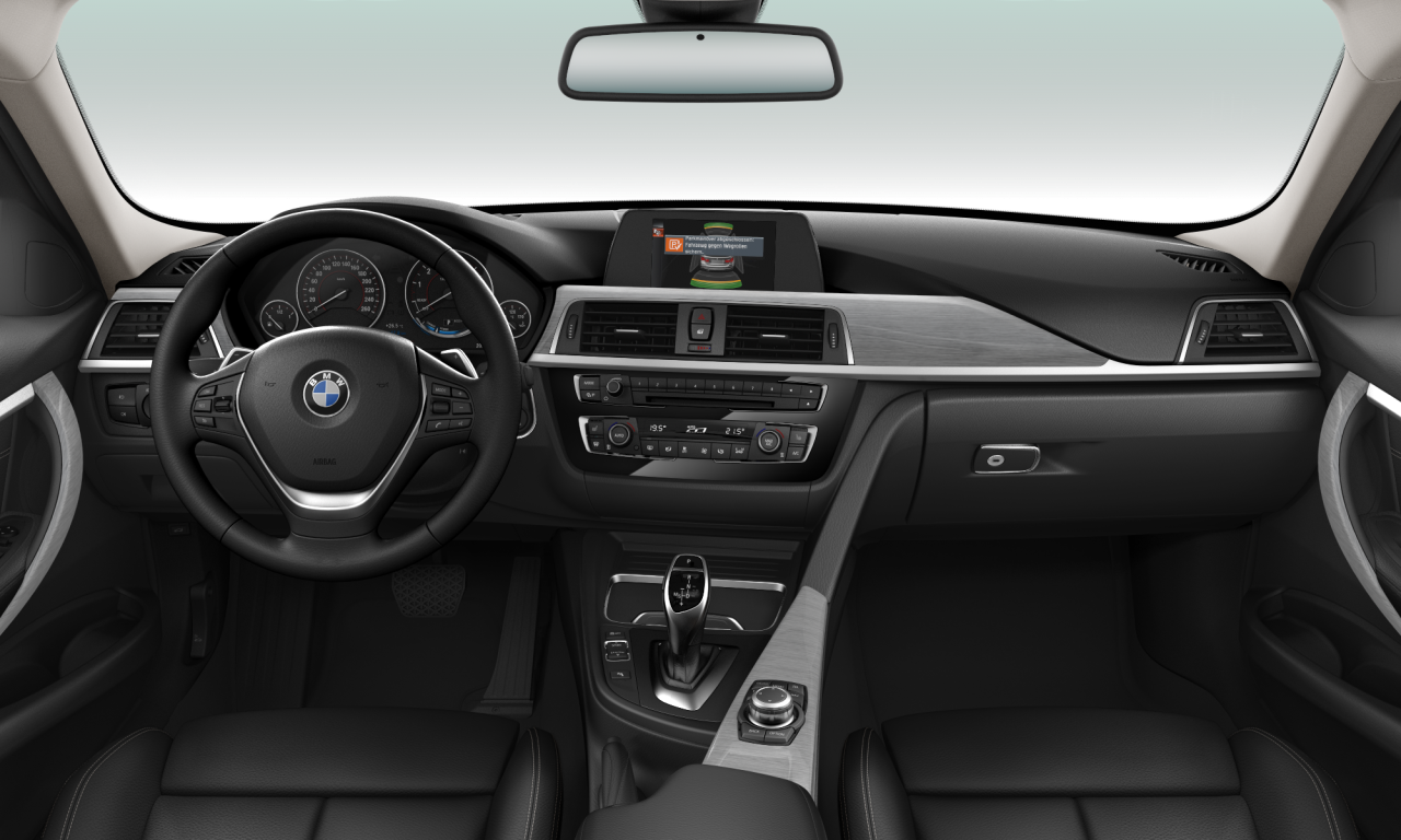 Interior of 2016 BMW 320i (F31 (MUE)), VIN WBA8G31020K785251