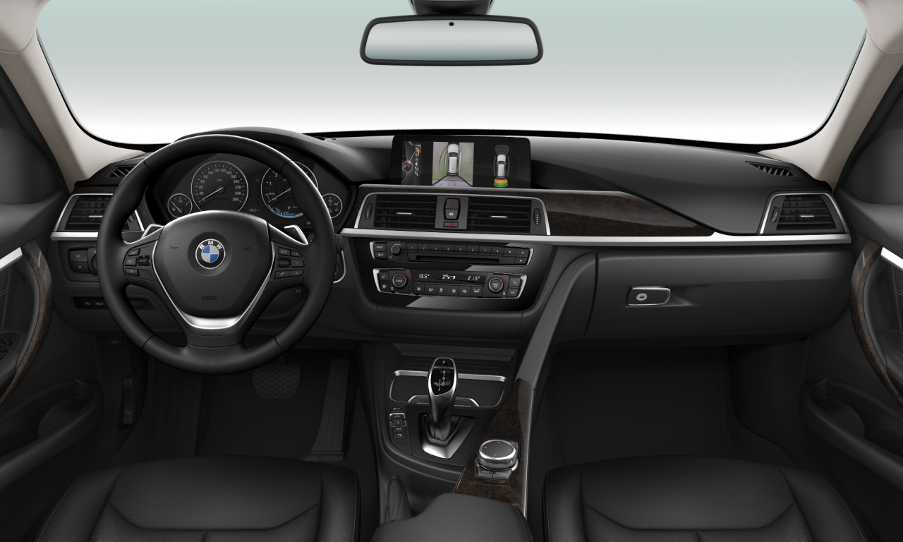 Interior of 2016 BMW 330i (F31 (MUE)), VIN WBA8G72020K457592