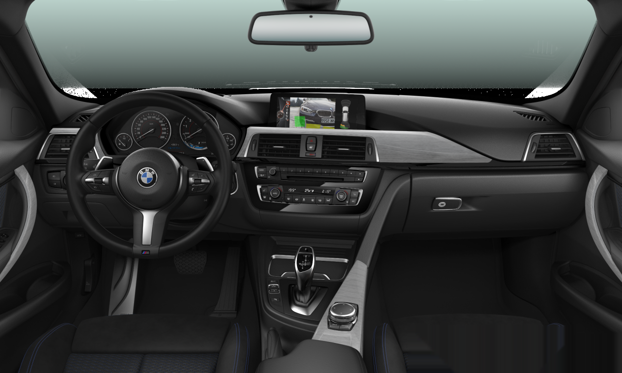 Interior of BMW 330i xDrive (F31 (MUE)), VIN WBA8G91070K394468
