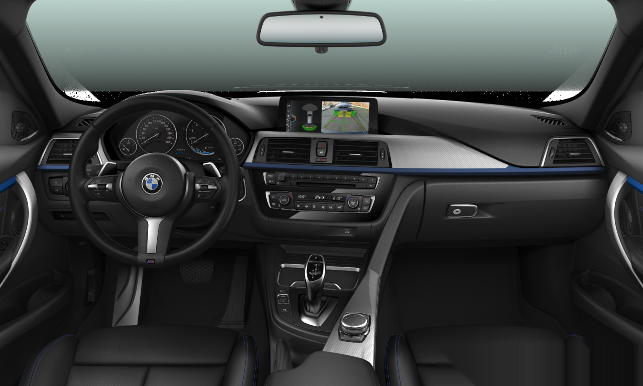 Interior of 2016 BMW 340i xDrive (F31 (MUE)), VIN WBA8H31080K823823