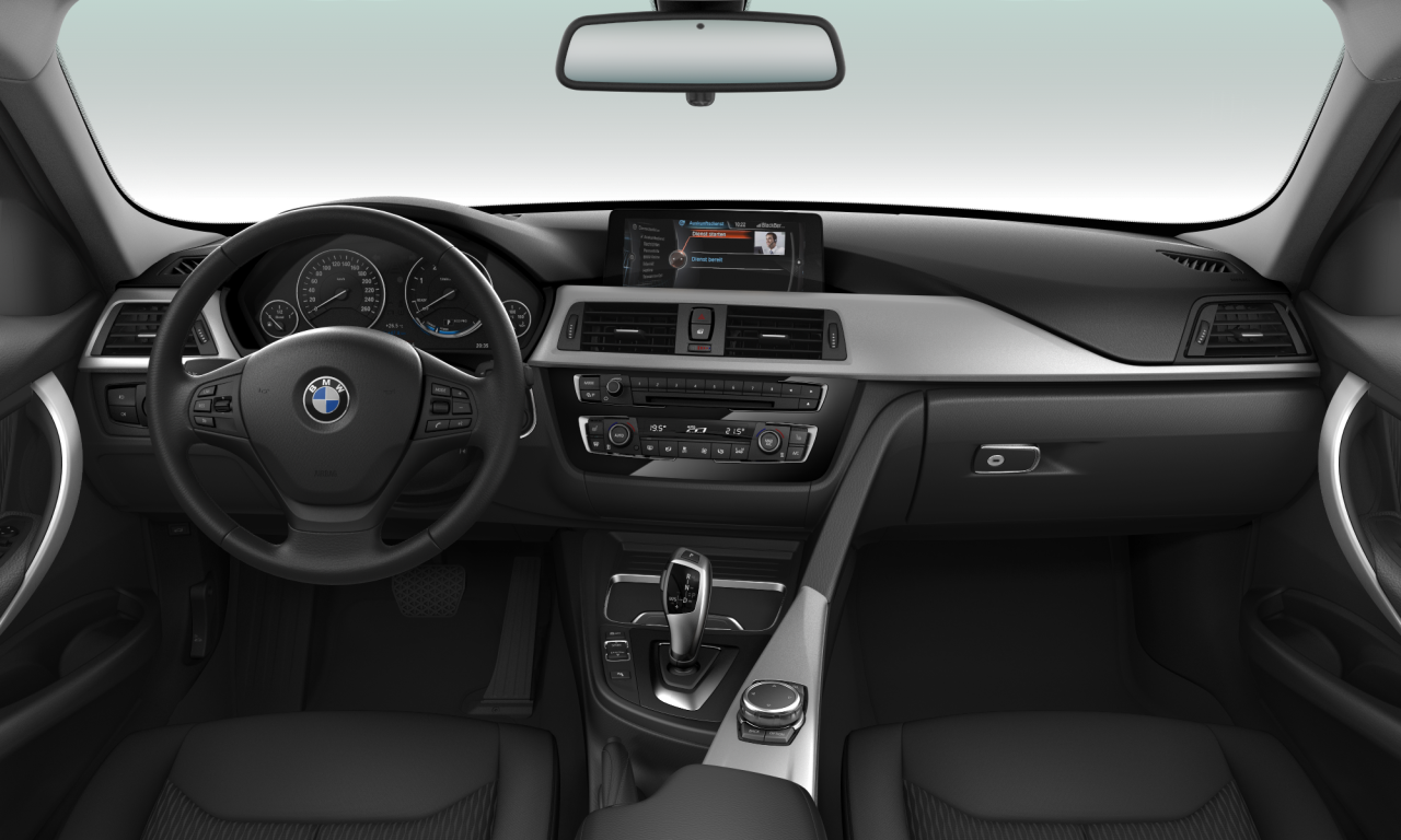 Interior of 2015 BMW 318d (F31 (MUE)), VIN WBA8H71070K659049