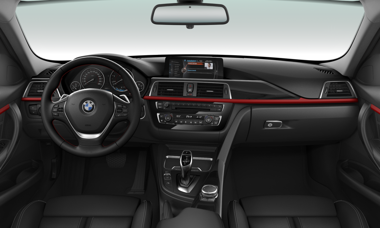Interior of BMW 320d (F31 (MUE)), VIN WBA8H91000K664881