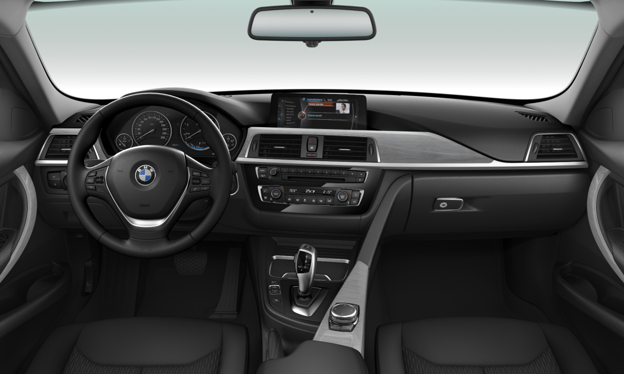 Interior of BMW 320d (F31 (MUE)), VIN WBA8H91000K744472