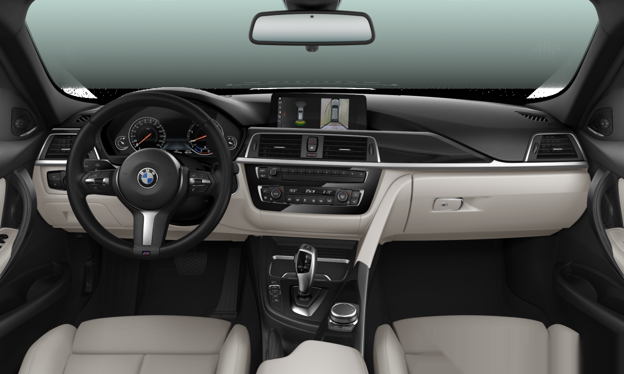 Interior of 2019 BMW 320d (F31 (MUE)), VIN WBA8H91010A894127