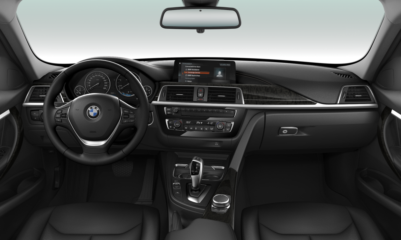 Interior of 2018 BMW 320d (F31 (MUE)), VIN WBA8H91040A722481