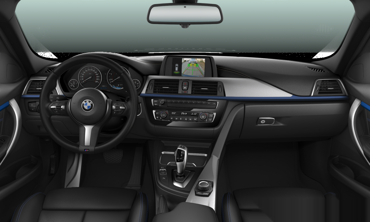Interior of 2019 BMW 320d (F31 (MUE)), VIN WBA8H91070A894620