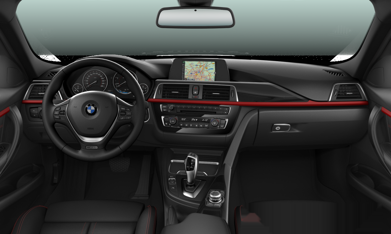 Interior of BMW 320d (F31 (MUE)), VIN WBA8H91070K871199