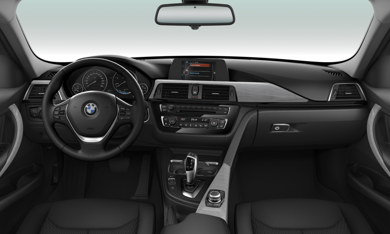 Interior of 2017 BMW 320d (F31 (MUE)), VIN WBA8H91090K872774