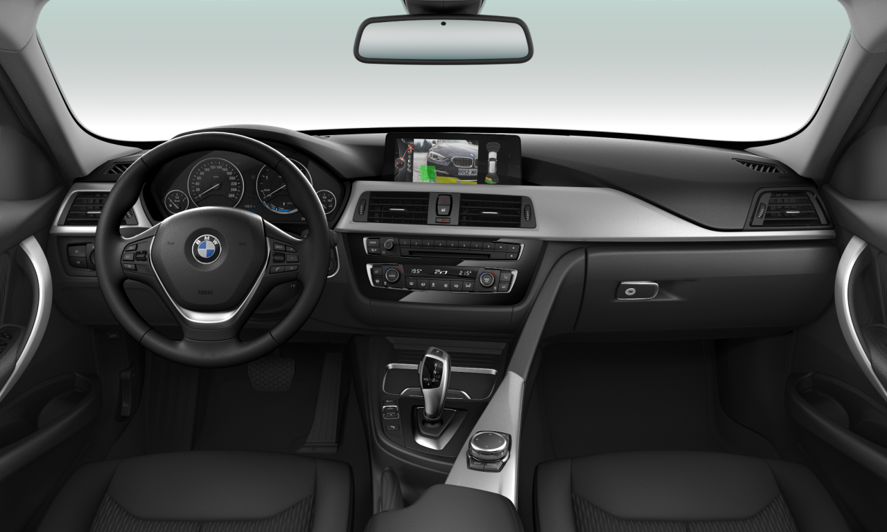 Interior of BMW 320d xDrive (F31 (MUE)), VIN WBA8J11010K629501