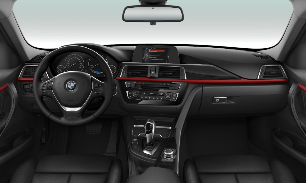 Interior of 2017 BMW 320d xDrive (F31 (MUE)), VIN WBA8J11060K852441