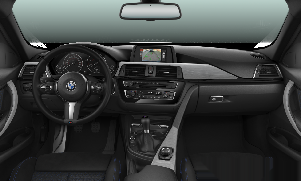 Interior of BMW 325d (F31 (MUE)), VIN WBA8J51020K513618