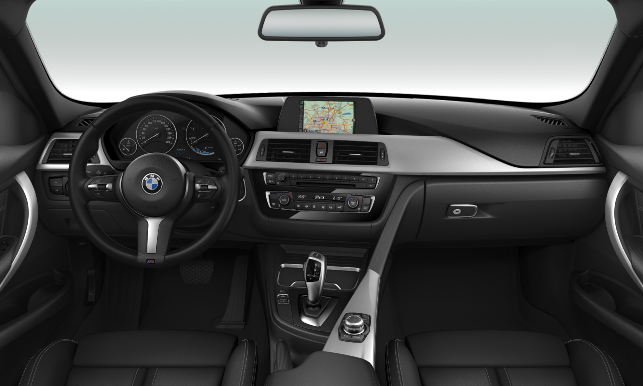 Interior of BMW 320d EfficientDynamics (F31 (MUE)), VIN WBA8J91020K725720