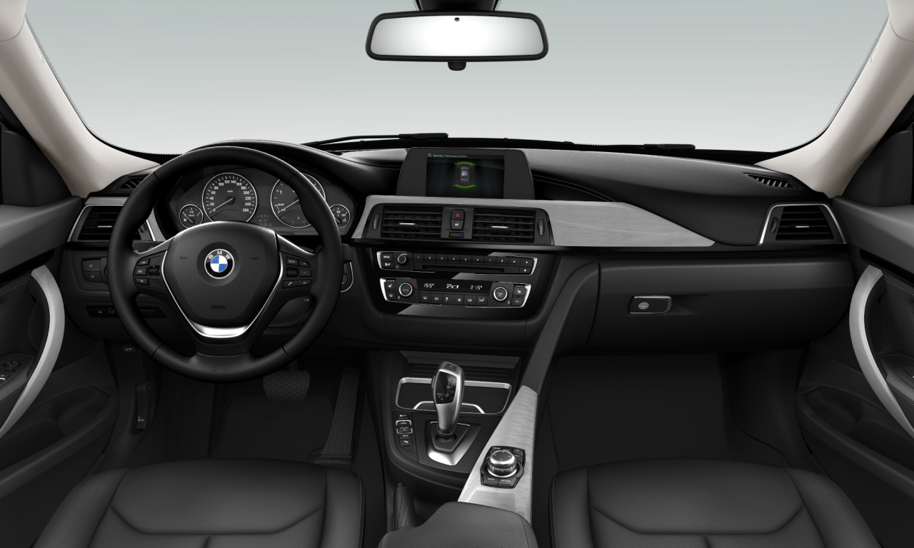 Interior of 2019 BMW 320d xDrive (F34 (MUE)), VIN WBA8T51010B456631
