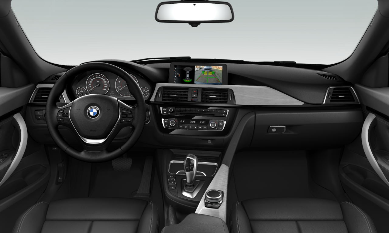 Interior of 2016 BMW 320d xDrive (F34 (MUE)), VIN WBA8T51040G791689