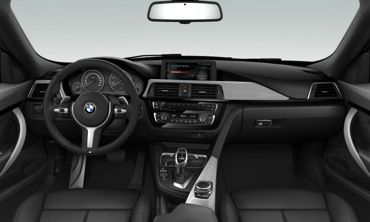 Interior of BMW 320d xDrive (F34 (MUE)), VIN WBA8T51050G818267
