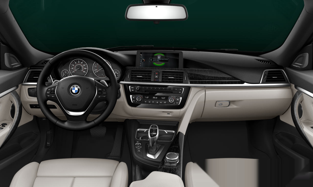 Interior of 2016 BMW 340i xDrive (F34 (MUE)), VIN WBA8Y3C54HG450612