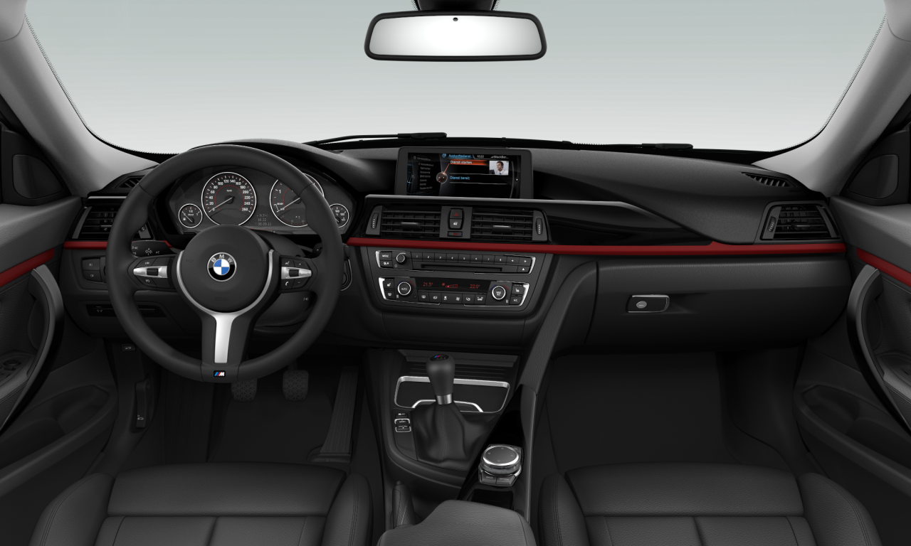 Interior of 2015 BMW 318d (F34), VIN WBA8Y51020GJ87916