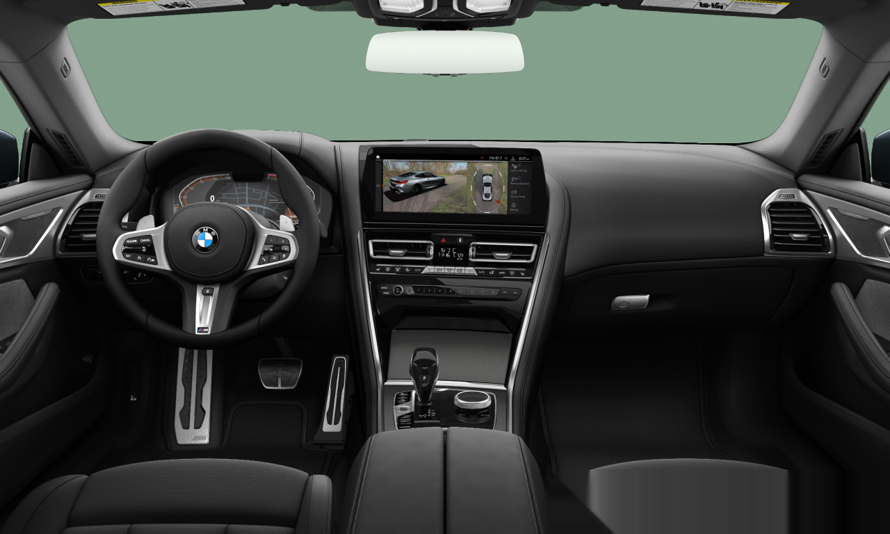 Interior of BMW 840i (G15), VIN WBAAE2C0XNCH09196