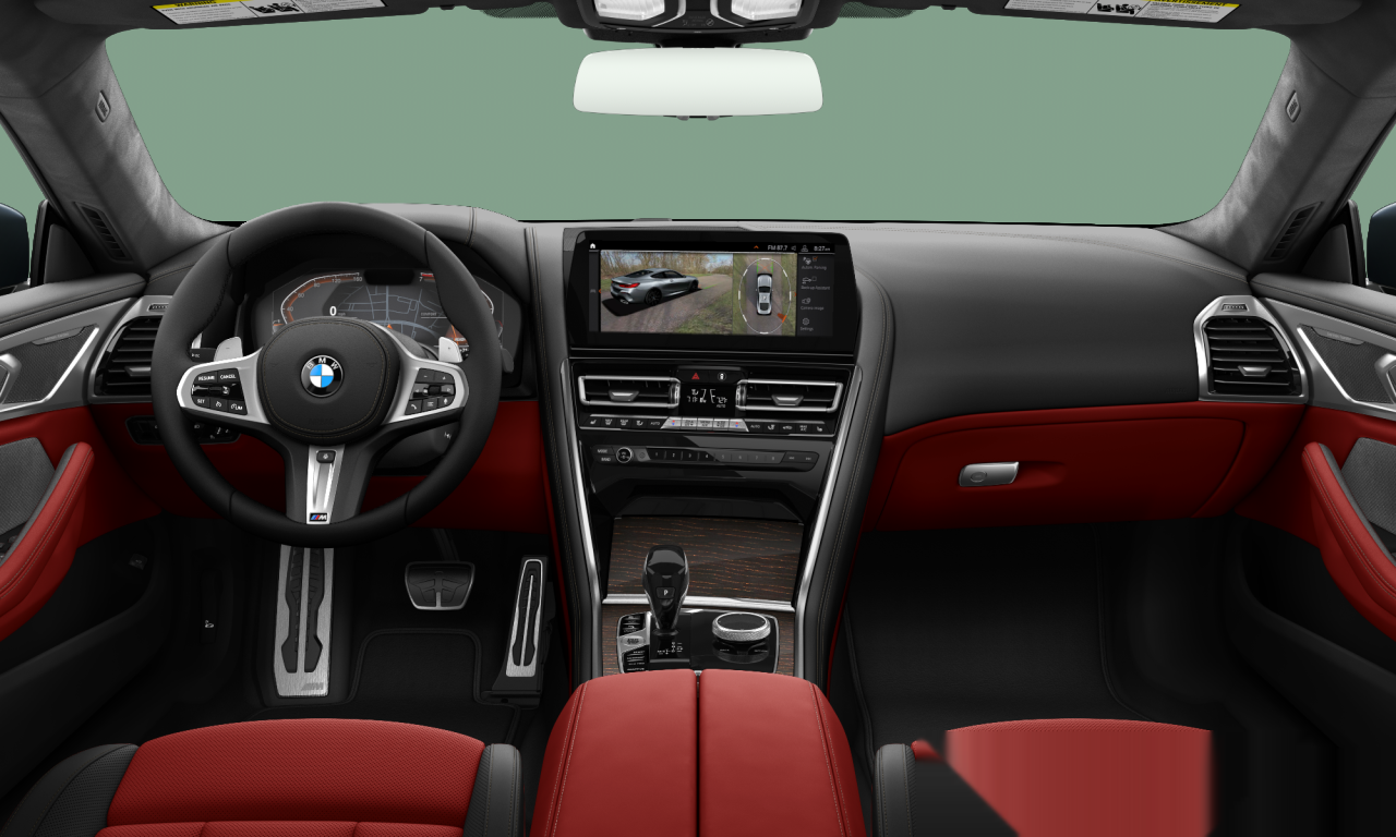 Interior of BMW 840i xDrive (G15), VIN WBAAE4C00NCH50903