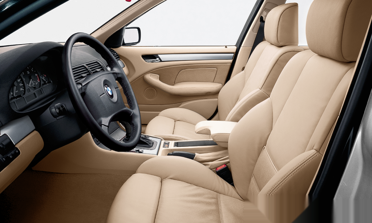 Interior of 1998 BMW 323I (E46 (4)), VIN WBAAM310X0JD56359
