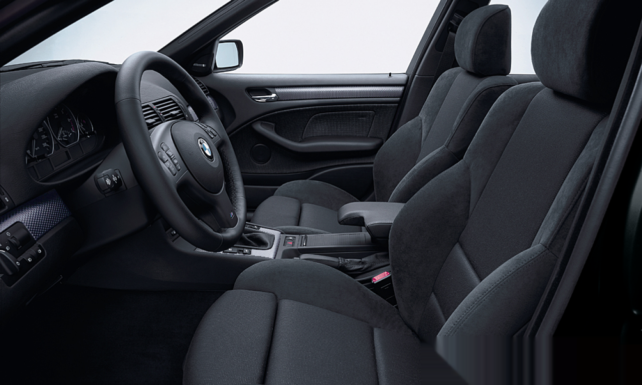 Interior of BMW 320d (E46 (3FL)), VIN WBAAP71040PP38427