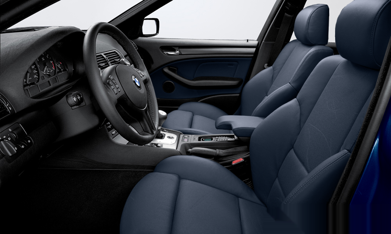 Interior of BMW 320d (E46 (3FL)), VIN WBAAP71060PP03470
