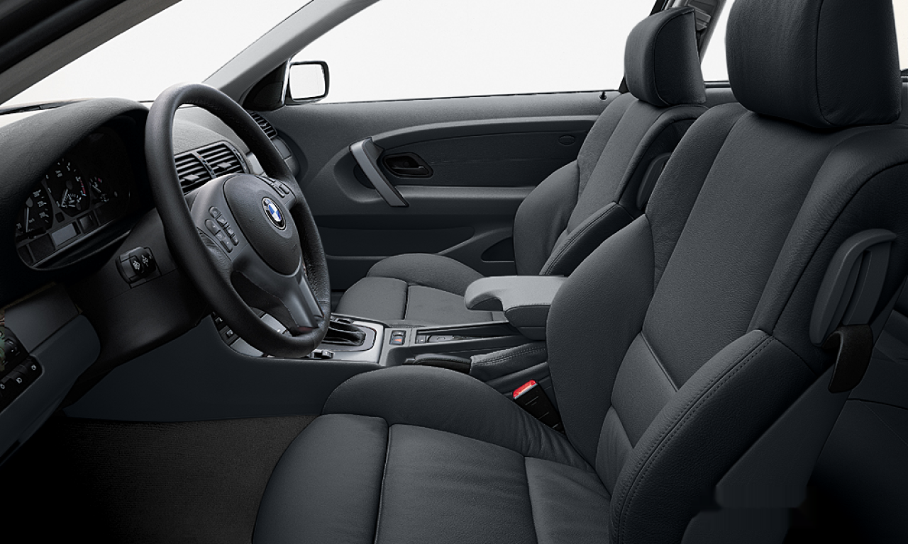 Interior of 2002 BMW 316ti (E46 (5)), VIN WBAAT11040FF96193