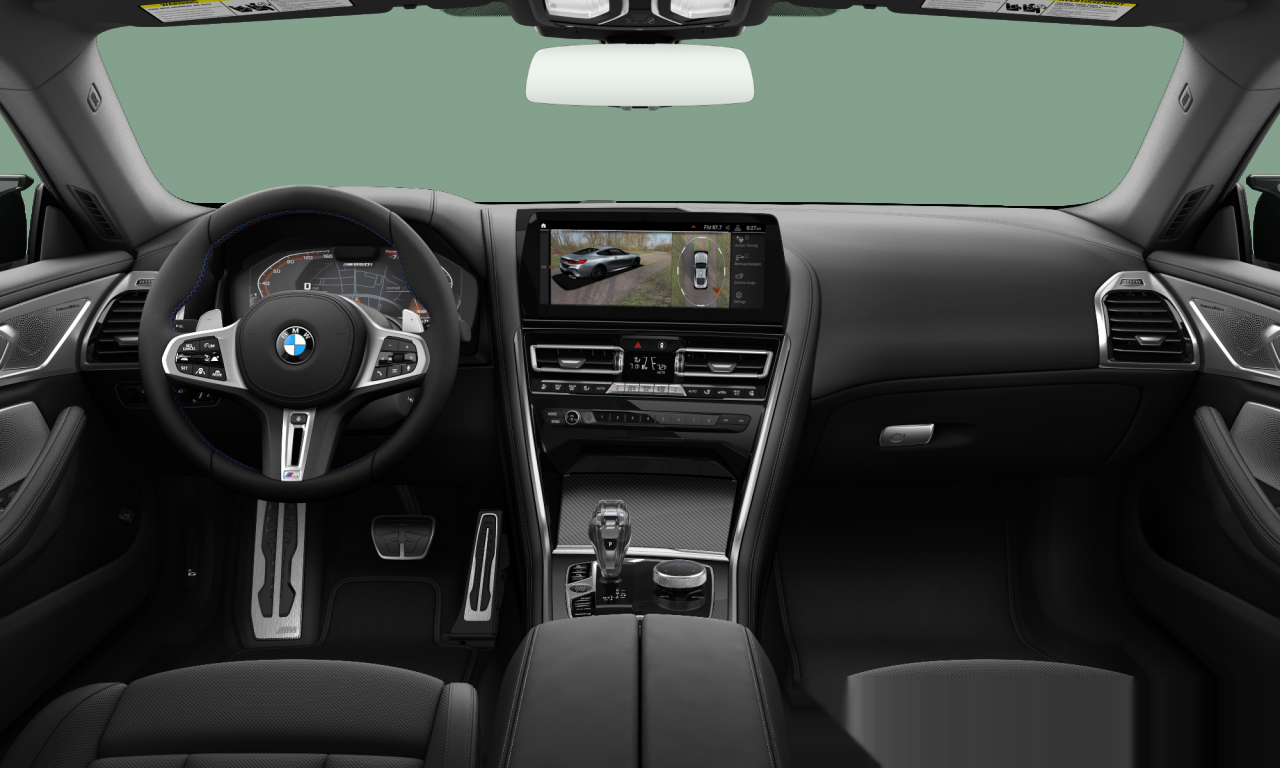 Interior of BMW 850i xDrive (G15), VIN WBABC4C0XNCH27333