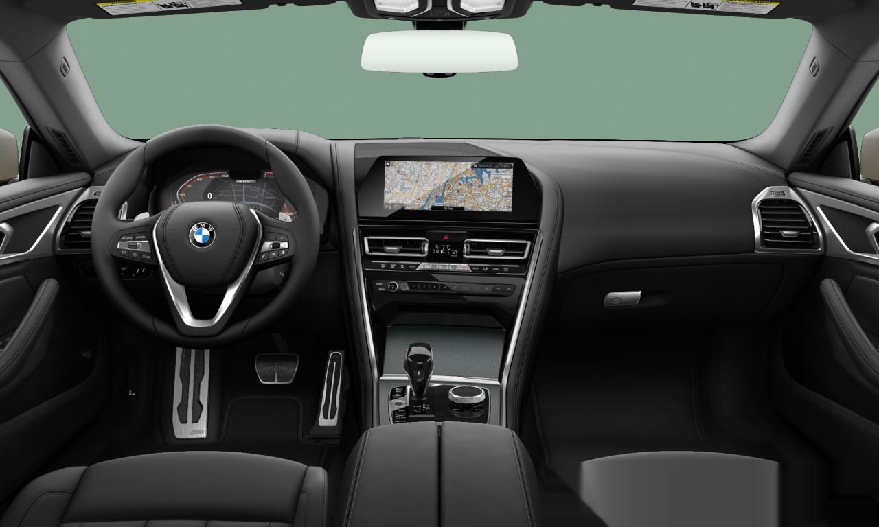 Interior of BMW 850i xDrive (G15), VIN WBABC4C0XRCP92475