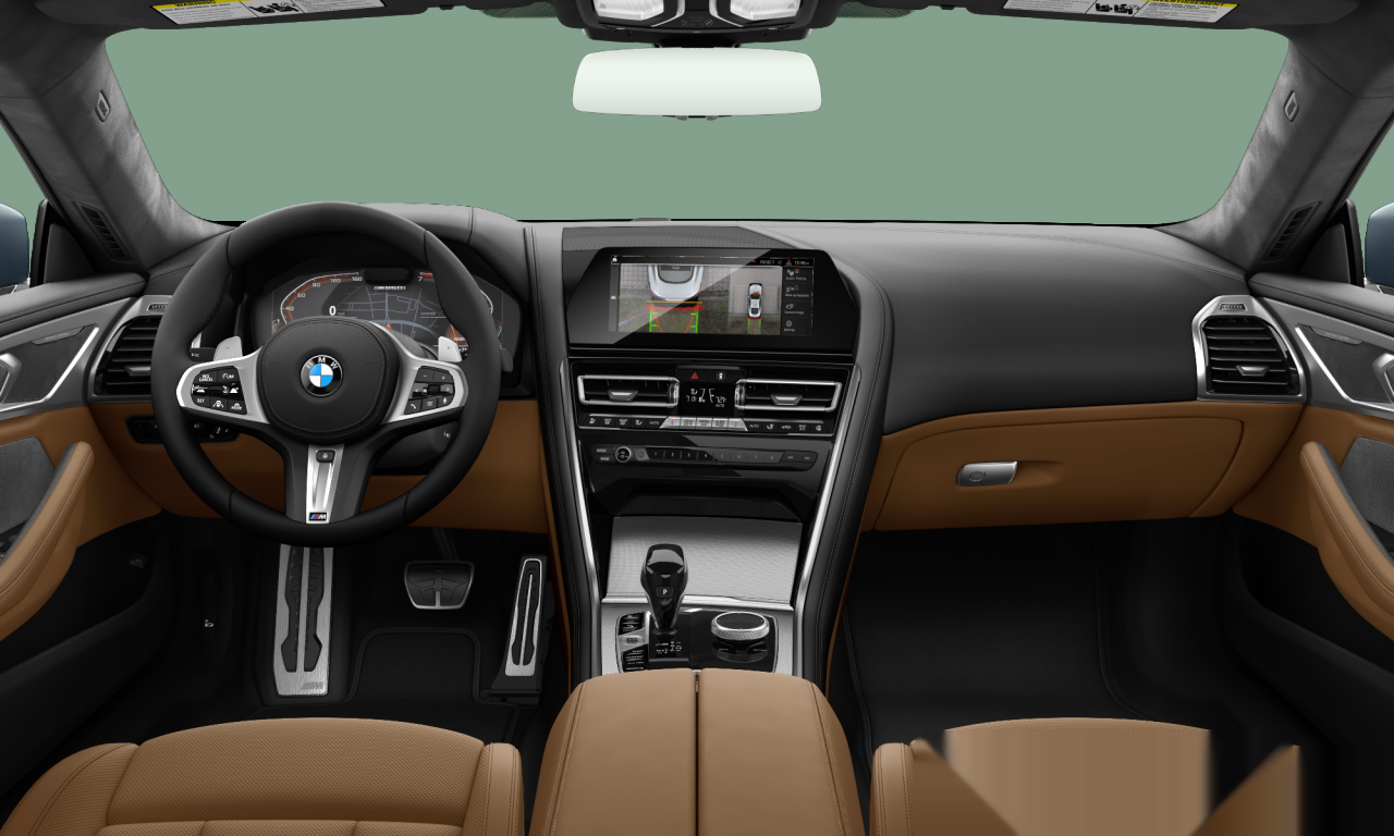 Interior of 2018 BMW 850i xDrive (G15), VIN WBABC4C50KBU95559