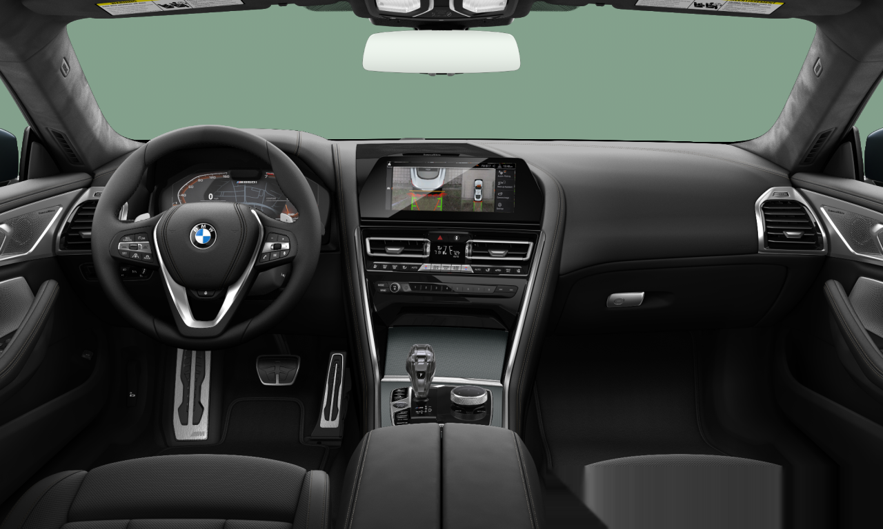 Interior of BMW 850i xDrive (G15), VIN WBABC4C59KBU96130