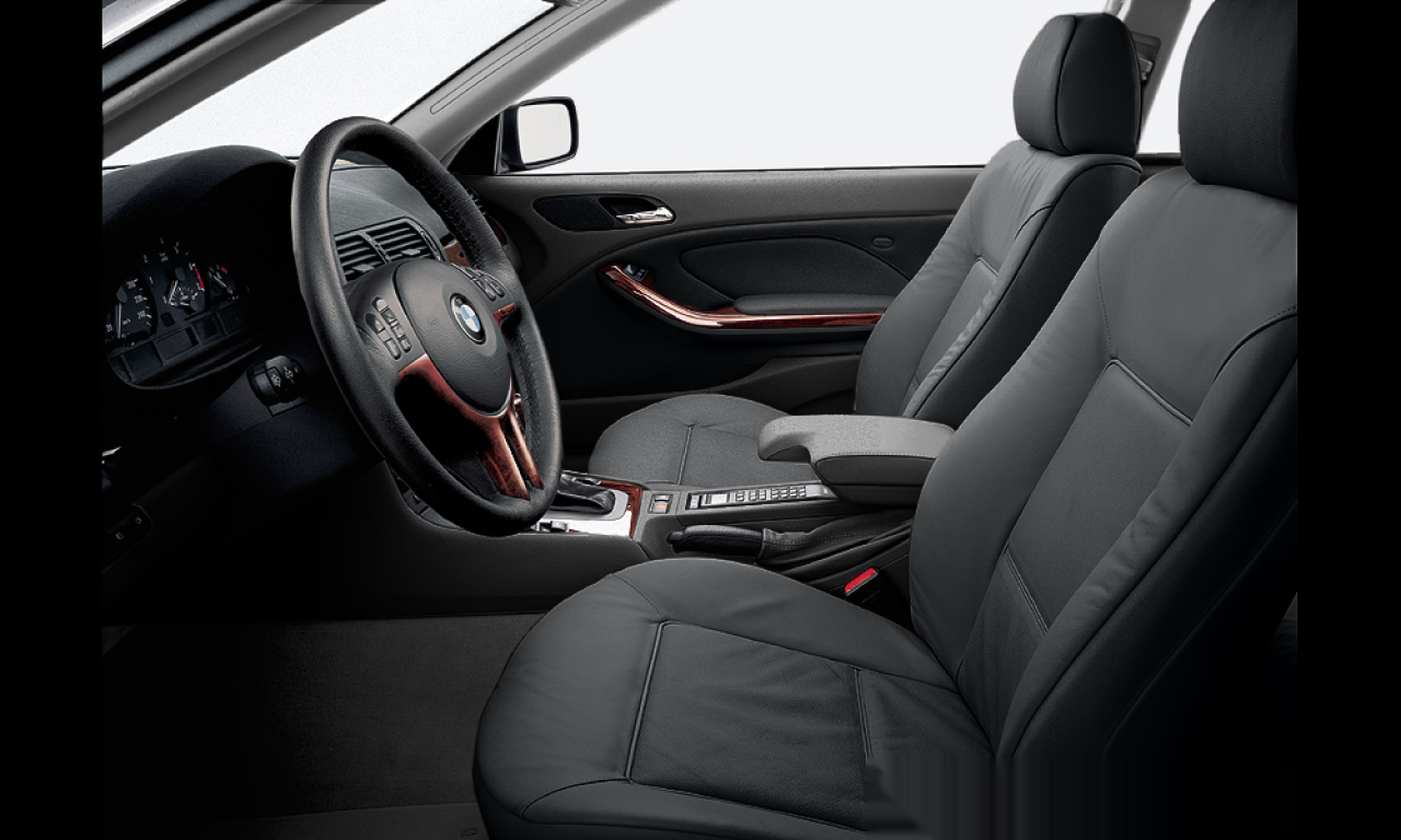 Interior of BMW 320CI (E46 (2)), VIN WBABN11060JV46176