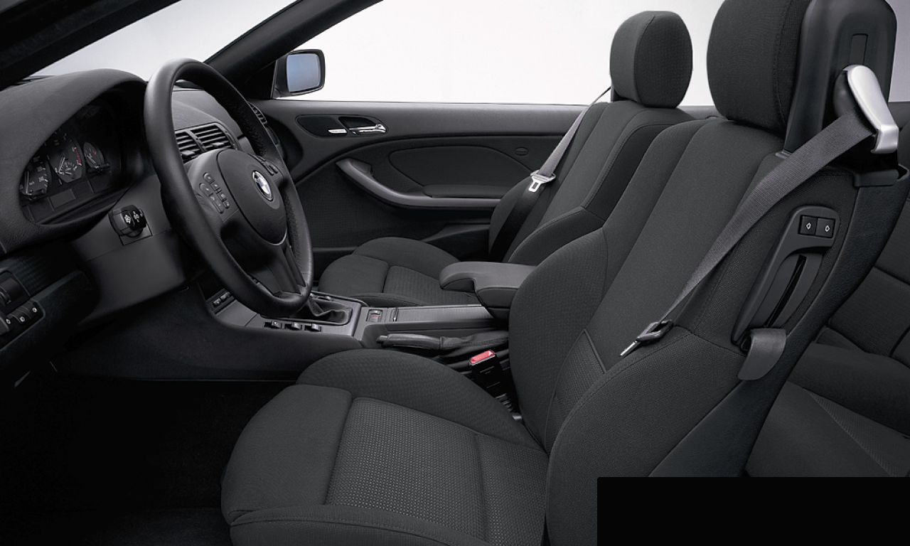 Interior of BMW 318Ci (E46 (C)), VIN WBABP71070JZ04866