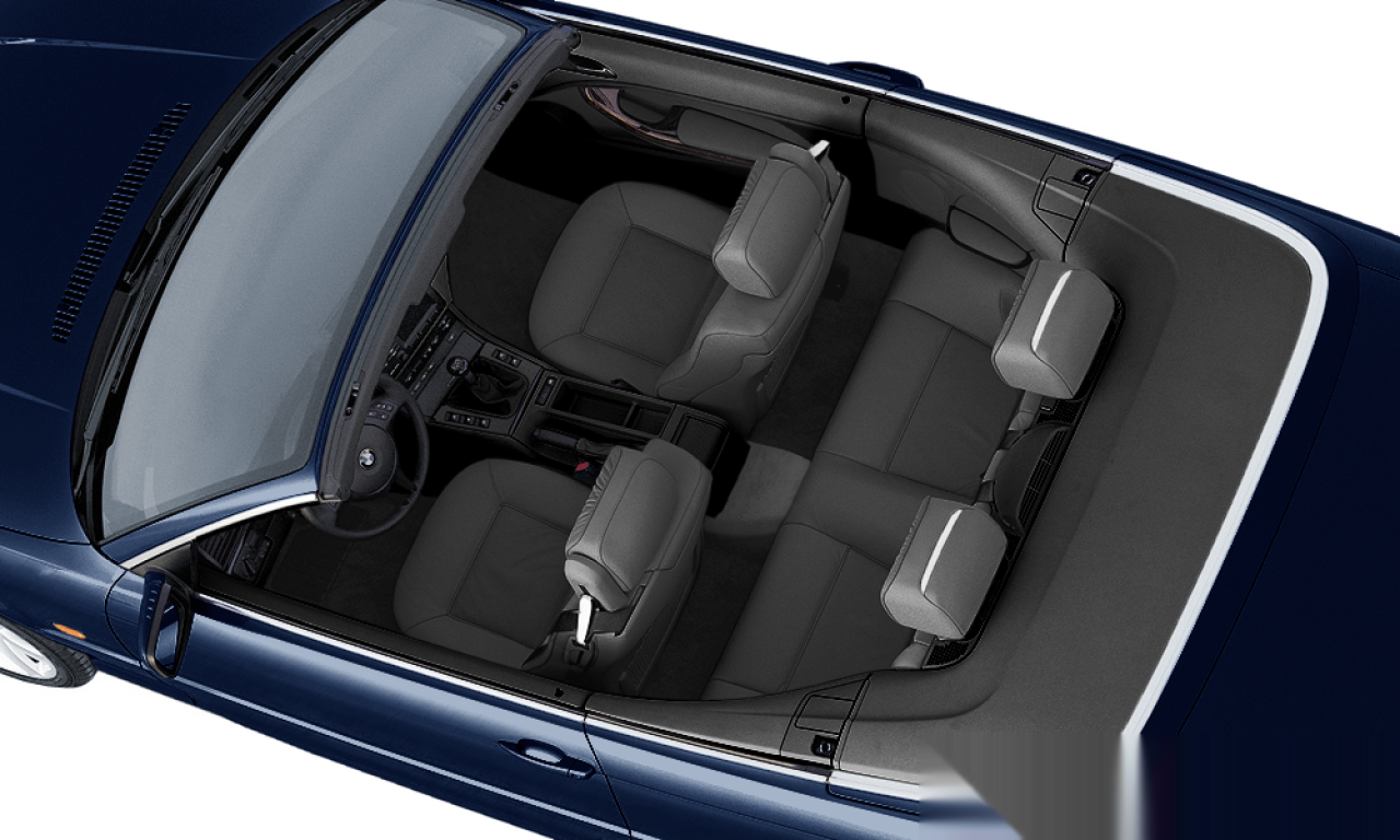 Interior of BMW 320Ci (E46 (C)), VIN WBABS11000PH76112