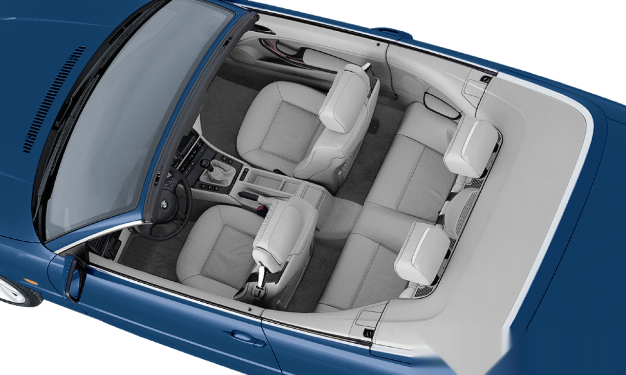 Interior of BMW 320Ci (E46 (C)), VIN WBABS11020JX70683