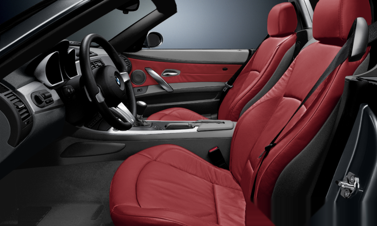 Interior of BMW Z4 2.5i (E85), VIN WBABT32020LR40505