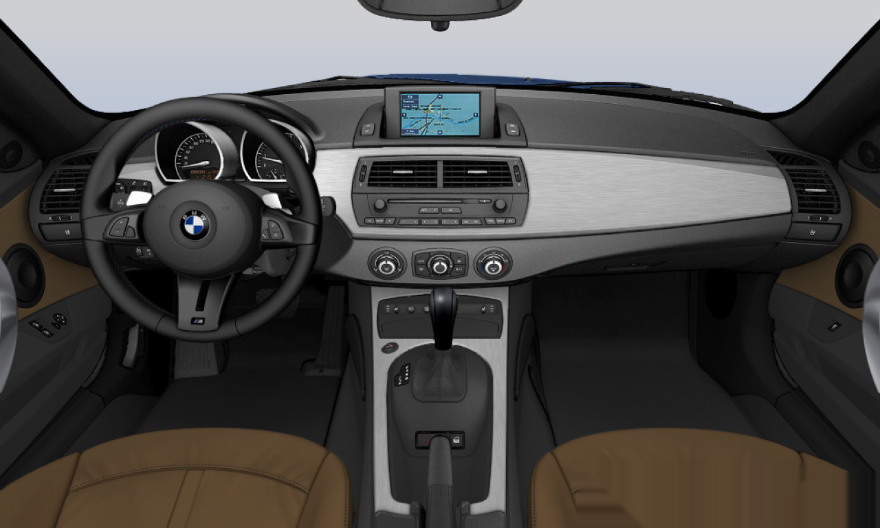 Interior of 2007 BMW Z4 2.5si (E85), VIN WBABU31030LH64954
