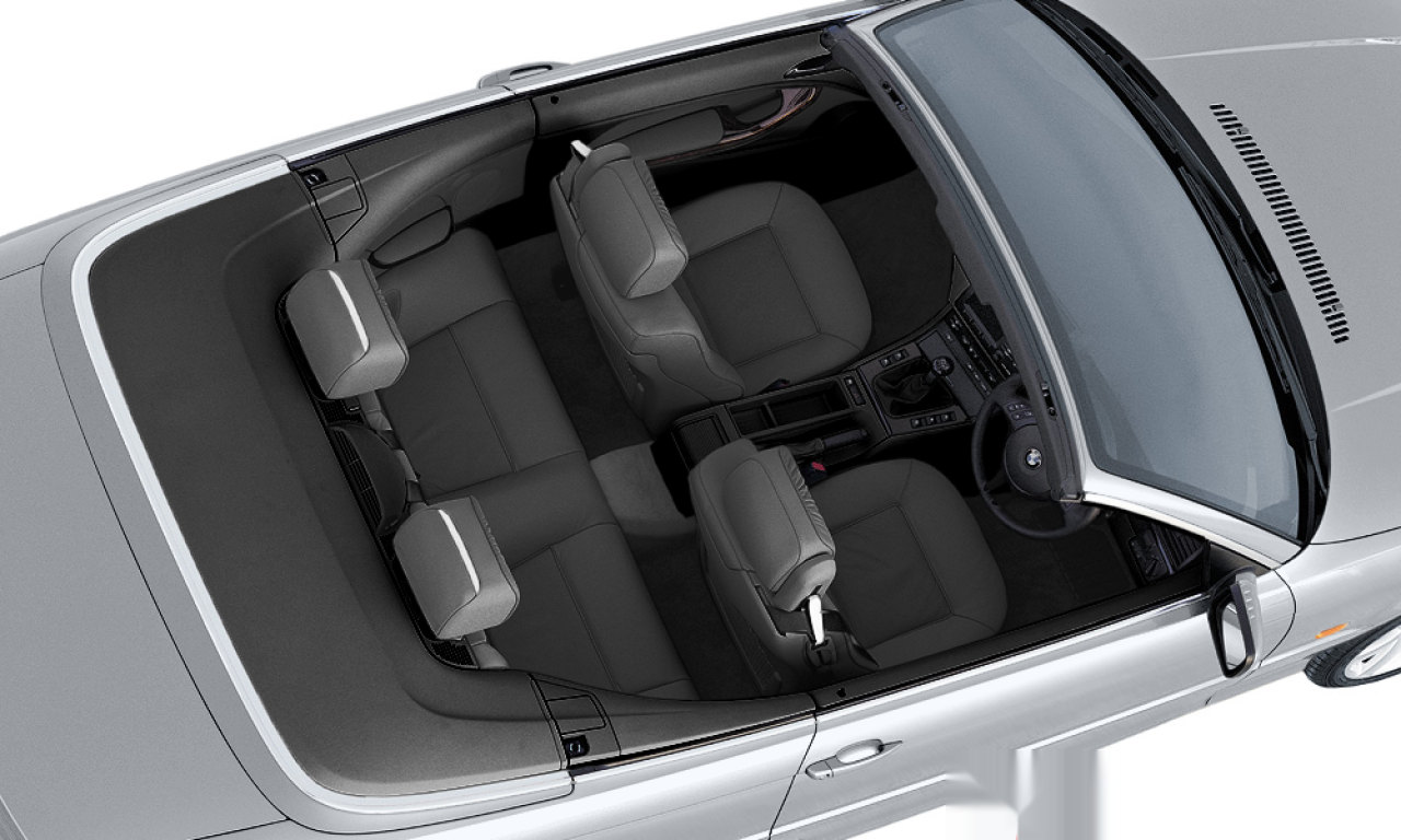 Interior of 2005 BMW 325Ci (E46 (CFL)), VIN WBABW32020PL91906