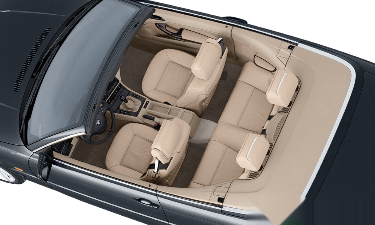 Interior of 2004 BMW 330Ci (E46 (CFL)), VIN WBABW510X0PK45637
