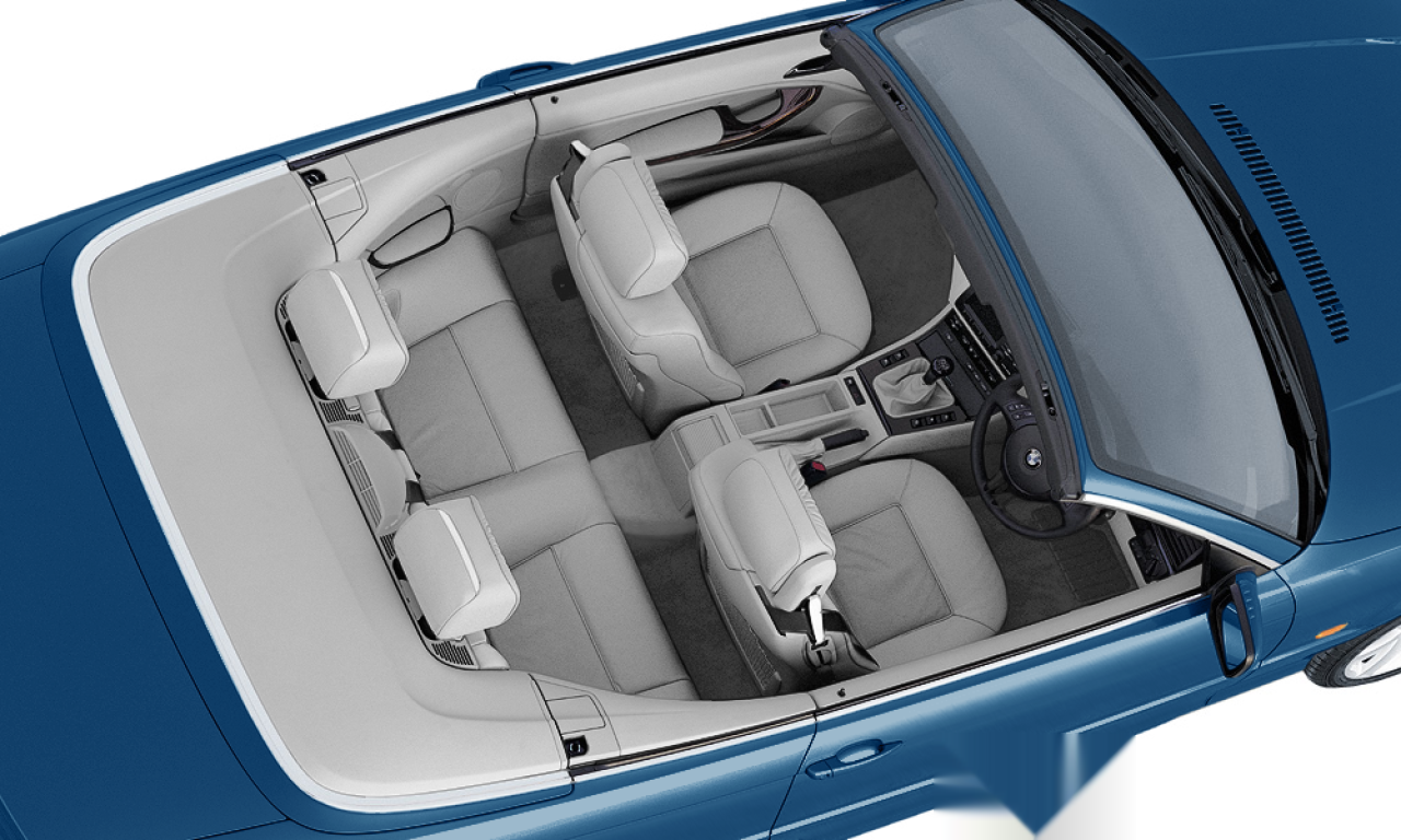 Interior of 2003 BMW 330Ci (E46 (CFL)), VIN WBABW52080PM01575
